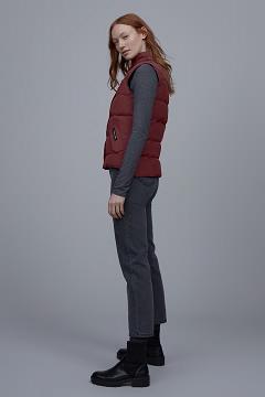 Chamarras Canada Goose Mujer Outlet - Freestyle Chalecos Rojos Oscuro KF5743068